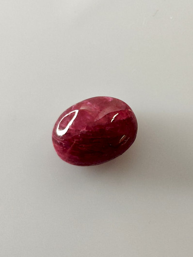 Luonnon safiiri 4,3ct väri käsitelty