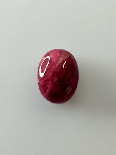 Luonnon safiiri 4,3ct väri käsitelty