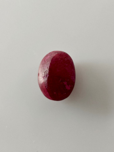 Luonnon safiiri 4,3ct väri käsitelty
