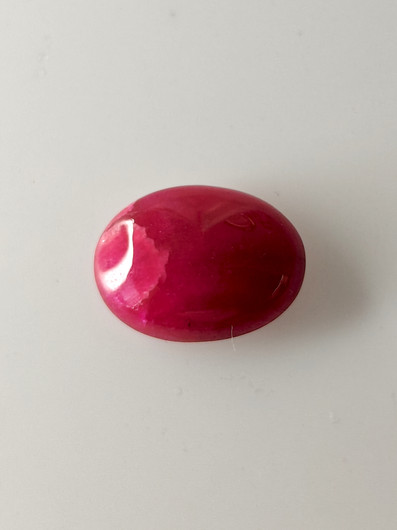 Luonnon safiiri 8,1ct väri käsitelty