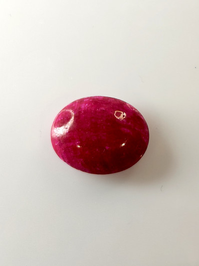 Luonnon safiiri 9,2ct väri käsitelty