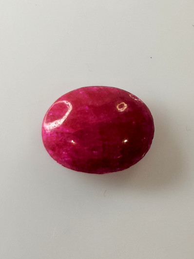 Luonnon safiiri 9,2ct väri käsitelty