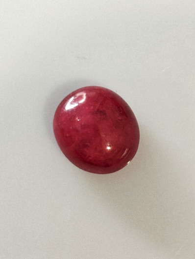 Luonnon safiiri 6,7ct väri käsitelty