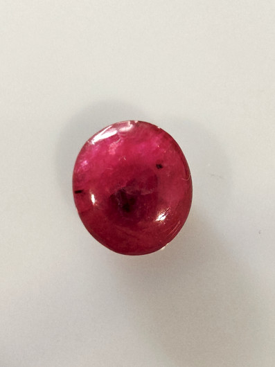 Luonnon safiiri 6,7ct väri käsitelty