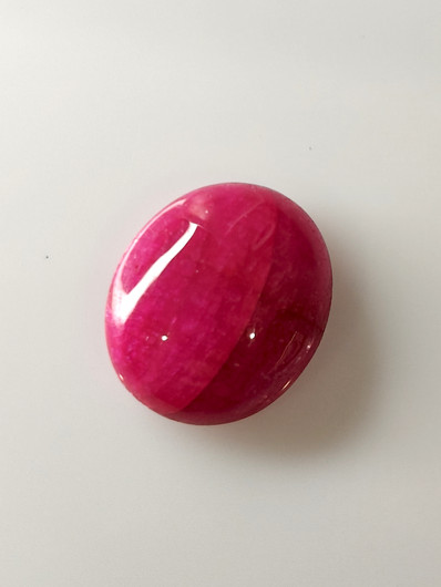 Natural sapphire 9,8ct color enhanced