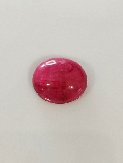 Natural sapphire 9,8ct color enhanced