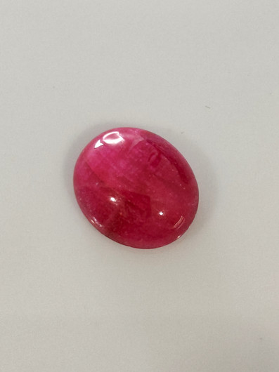 Natural sapphire 9,8ct color enhanced