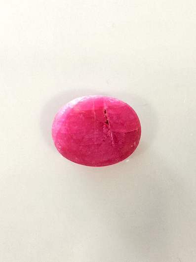 Luonnon safiiri 11,1ct väri käsitelty