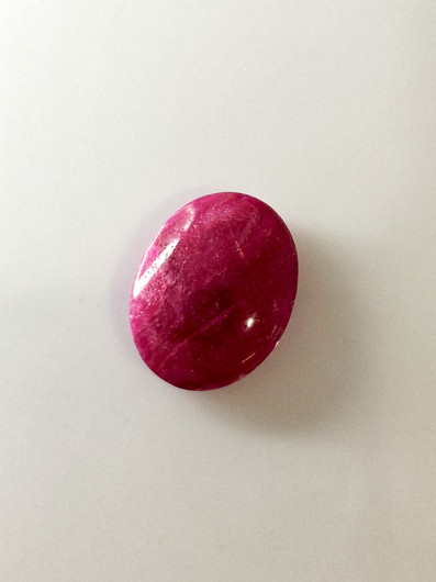 Luonnon safiiri 20,2ct väri käsitelty