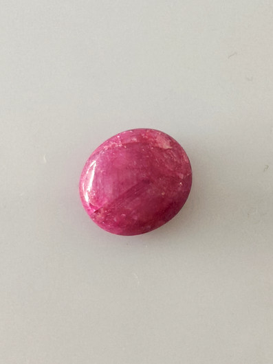 Luonnon safiiri 7,1ct väri käsitelty