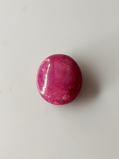 Luonnon safiiri 7,1ct väri käsitelty