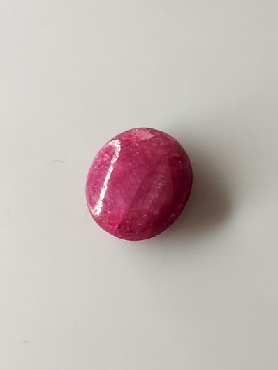 Luonnon safiiri 7,1ct väri käsitelty