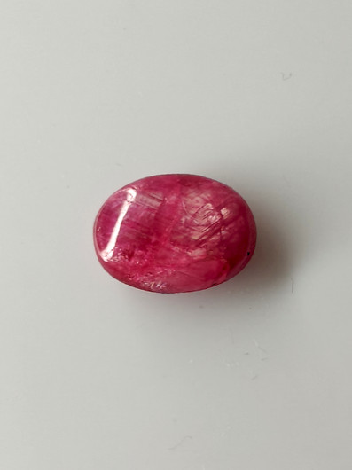 Luonnon safiiri 4,6ct väri käsitelty