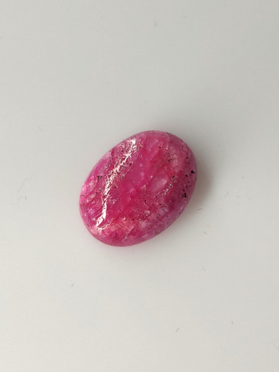 Luonnon safiiri 4ct väri käsitelty