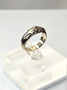 Vintage silver ring with topaz gemstone (size:17,5mm 55 EU)