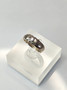 Vintage silver ring with topaz gemstone (size:17,5mm 55 EU)