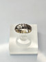 Vintage silver ring with topaz gemstone (size:17,5mm 55 EU)