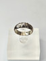 Vintage silver ring with topaz gemstone (size:17,5mm 55 EU)