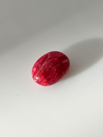 Luonnon safiiri 3,6ct väri käsitelty