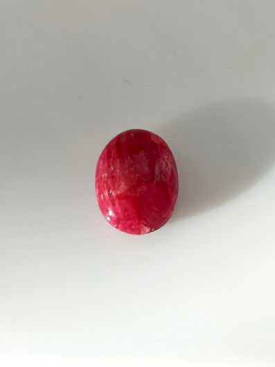 Luonnon safiiri 3,6ct väri käsitelty