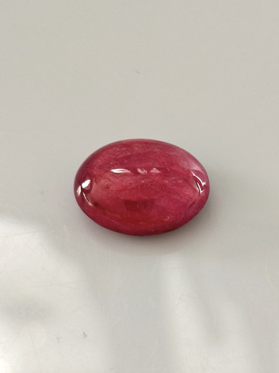 Luonnon safiiri 18,82ct väri käsitelty