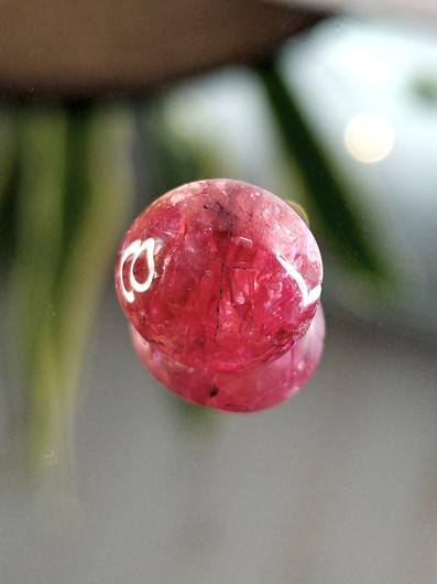 Luonnon safiiri 13,08ct väri käsitelty
