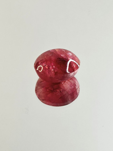 Luonnon safiiri 13,08ct väri käsitelty