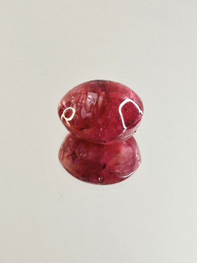 Luonnon safiiri 13,08ct väri käsitelty
