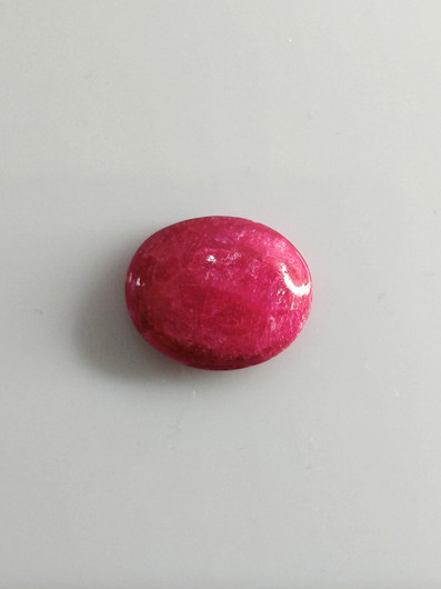 Luonnon safiiri 9,57ct väri käsitelty