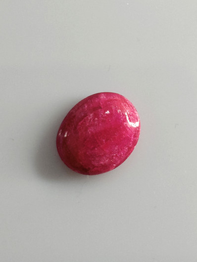 Luonnon safiiri 9,57ct väri käsitelty
