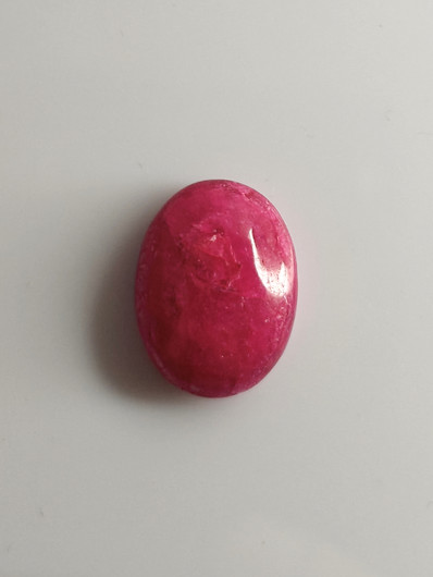Luonnon safiiri 19,82ct väri käsitelty