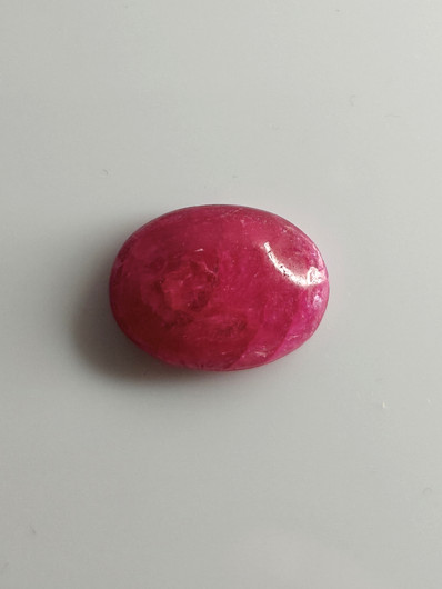 Luonnon safiiri 19,82ct väri käsitelty