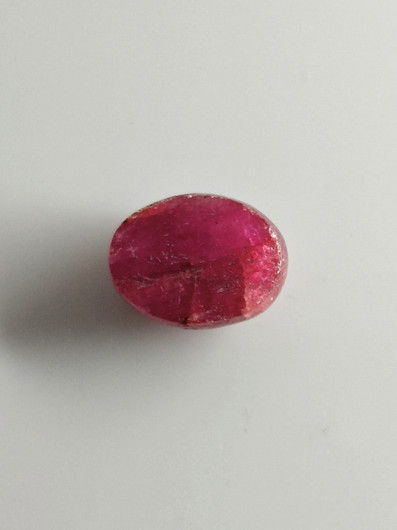Natural Sapphire 13,16ct color enhanced