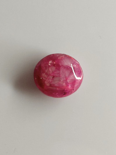 Luonnon safiiri 7,18ct väri käsitelty