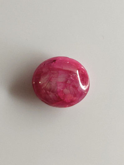 Luonnon safiiri 7,18ct väri käsitelty