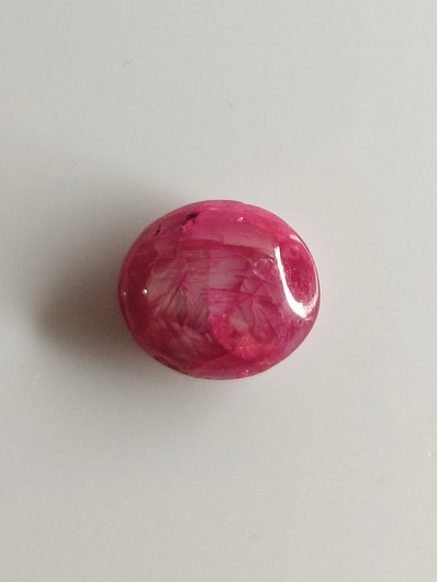 Luonnon safiiri 7,18ct väri käsitelty