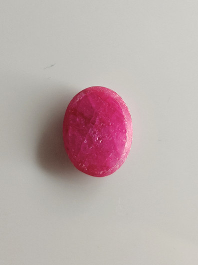 Luonnon safiiri 9,54ct väri käsitelty