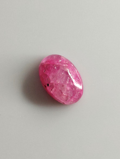 Luonnon safiiri 6,68ct väri käsitelty