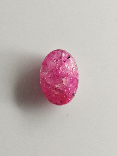 Luonnon safiiri 6,68ct väri käsitelty
