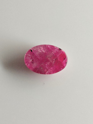 Luonnon safiiri 6,68ct väri käsitelty