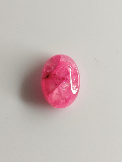 Luonnon safiiri 6,68ct väri käsitelty