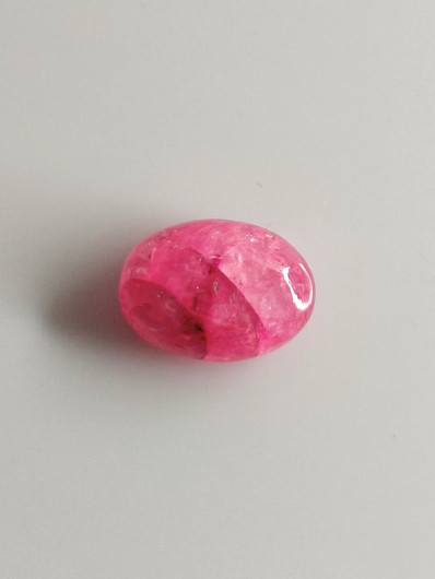Luonnon safiiri 6,68ct väri käsitelty
