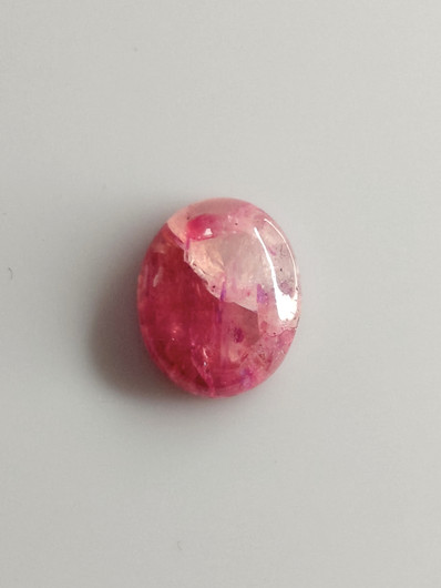 Luonnon safiiri 5,44ct väri käsitelty