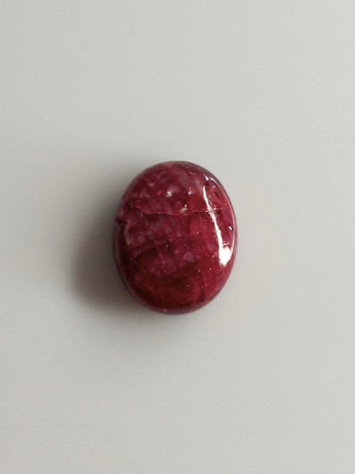 Luonnon safiiri 5,22ct väri käsitelty