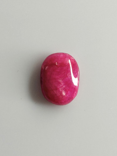 Natural Sapphire 4,80ct color enhanced