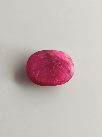 Natural Sapphire 4,80ct color enhanced