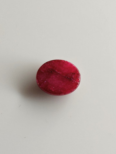 Luonnon safiiri 2,43ct väri käsitelty