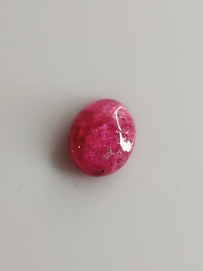 Luonnon safiiri 1,52ct väri käsitelty