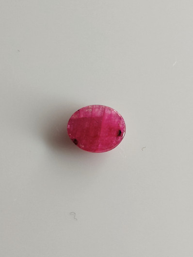 Luonnon safiiri 1,52ct väri käsitelty