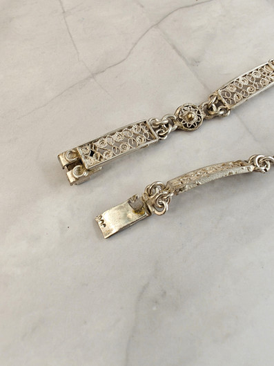 Vintage silver bracelet 